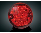 3-1/4 FLAT LED REAR T-SIGNAL, RED LENS-3-1/4 FLAT LED REAR T-SIGNAL, RED LENS