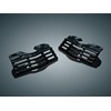 SLOTTED SPARK PLUG COVERS, GLOSS BLACK